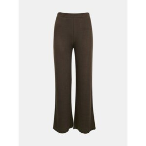 Khaki Flared Fit Pants Pieces Molly - Women