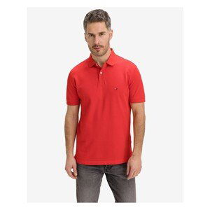 Red Mens Polo T-Shirt Tommy Hilfiger - Men