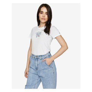 Tommy Hilfiger Skinny Script Tee T-Shirt Tommy Jeans - Women