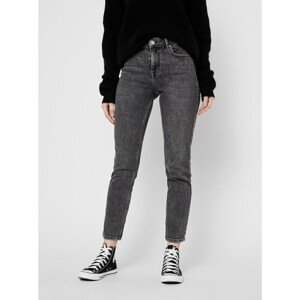 Dark Grey Slim Fit Jeans Pieces Lili - Women