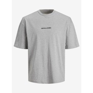 Light grey T-shirt with Jack & Jones Boxes - Men's