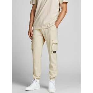 Pánske tepláky Jack & Jones Beige