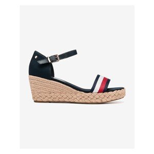 Shimmery Ribbon Wedge Shoes Tommy Hilfiger - Women