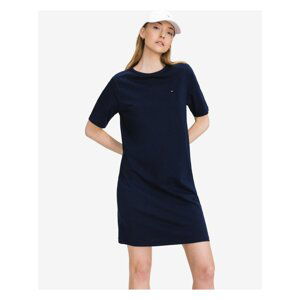 Dark Blue Dress Tommy Hilfiger Signature - Women