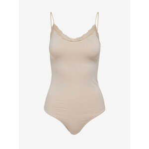Beige bodysuits with lace ONLY Vicky - Women