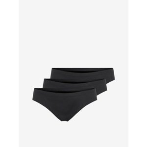 Set of three black panties ONLY Tracy - Women