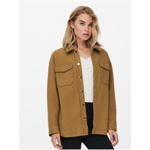 Brown Light Shirt Jacket ONLY Maci - Women