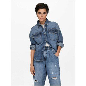 Blue Women's Denim Jacket ONLY Poppy - Women