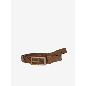 Brown Leather Belt ONLY Beat - Women