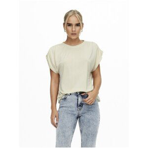 Cream T-shirt ONLY Free life - Women