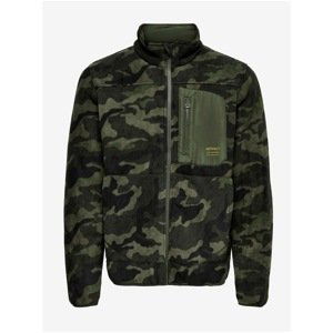 Dark green army sweatshirt ONLY & SONS Hike - Men's