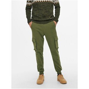 Green Men's Sweatpants with Pockets ONLY & SONS Kian - Men's