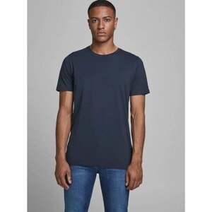 Dark blue basic T-shirt Jack & Jones Organic - Men