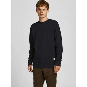 Black Basic Sweatshirt Jack & Jones Organic - Men