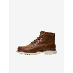 Jack & Jones Lucas Brown Ankle Boots - Men