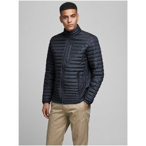 Dark Blue Men's Lightweight Quilted Jacket Jack & Jones Blastreak - Men