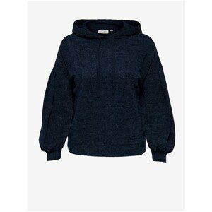 Dark Blue Hoodie ONLY CARMAKOMA Martha - Women