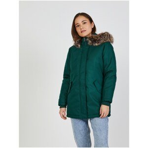 Dark green parka ONLY Katy - Women