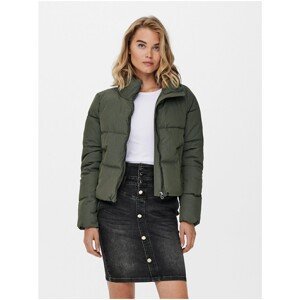 Green Quilted Jacket ONLY Dolly - Women