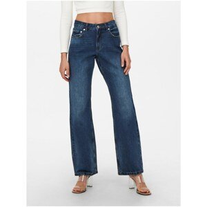 Blue Straight Fit Jeans ONLY Dad - Women