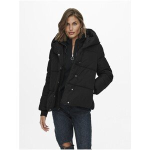 Black Quilted Jacket ONLY Sydney - Women