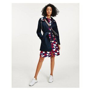 Blue Womens Trench Coat Tommy Hilfiger - Women