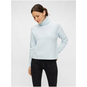 Light Blue Turtleneck Pieces Skyla - Women