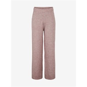 Old Pink Heather Wide Trousers Pieces Cindy - Women