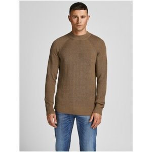 Brown Sweater Jack & Jones Perfect - Men