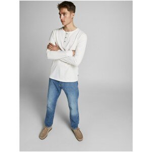 White Basic T-Shirt Jack & Jones Bluliam - Men