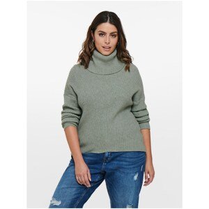 Light Green Turtleneck ONLY CARMAKOMA Karia - Women