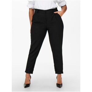 Black Women's Slim Fit Pants ONLY CARMAKOMA Birs - Women