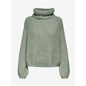 Light green turtleneck ONLY Scala - Women