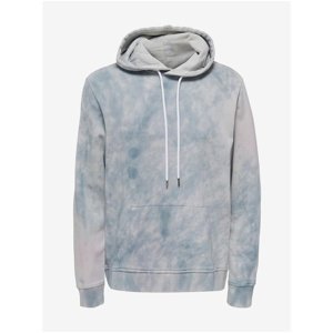 Light Blue Basic Hoodie ONLY & SONS Reid - Men