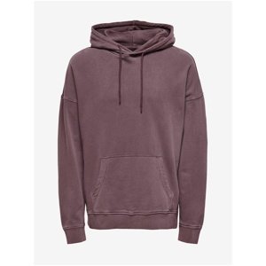 Wine Hoodie ONLY & SONS Ron - Men