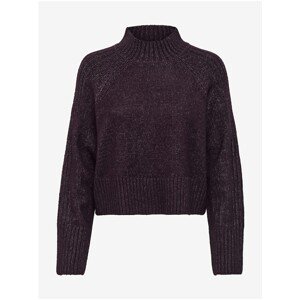 Wine turtleneck ONLY Macadamia - Women