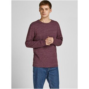 Wine Brindle T-Shirt Jack & Jones Lubowery - Men