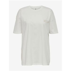 White Oversize T-Shirt ONLY Lula - Women