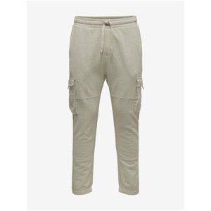 Beige Sweatpants ONLY & SONS Jimi - Men's