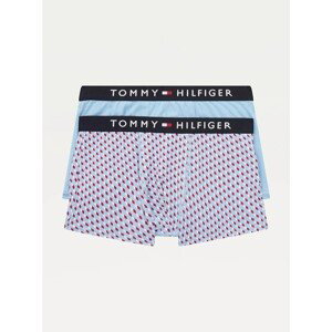 Set of two light blue Tommy Hilfiger boys' boxer shorts - unisex