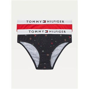 Tommy Hilfiger Set of two girls' panties in blue and red Tommy Hilfig - unisex