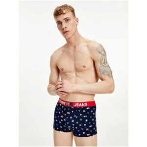 Dark blue Mens Patterned Boxers Tommy Hilfiger Underwear - Men