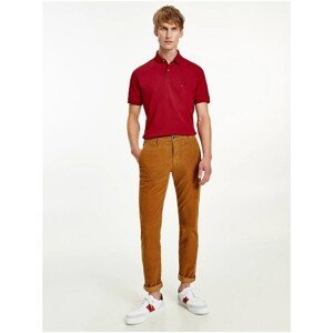 Tommy Hilfiger Men's Red Polo Shirt - Men's