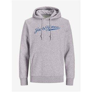 Light Grey Hoodie Jack & Jones Nimbus - Men