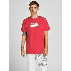 Jack & Jones Delfield Red T-Shirt - Men