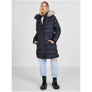 Black Women's Quilted Coat Tommy Hilfiger Ess Tyra Down - Women
