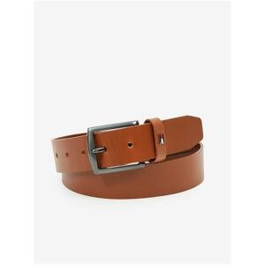 Brown Men's Leather Belt Tommy Hilfiger Denton - Men's
