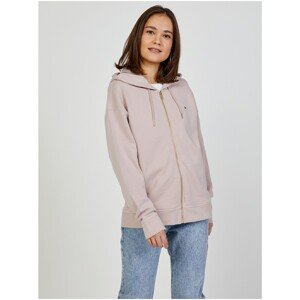 Old Pink Women's Zippered Sweatshirt Tommy Hilfiger - Ladies