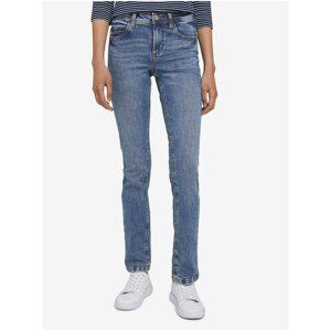 Blue Women's Straight Fit Jeans Tom Tailor Alexa Straight - Women