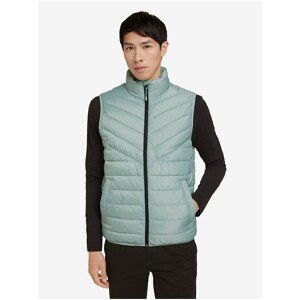 Menthol men's quilted vest Tom Tailor Denim - Men